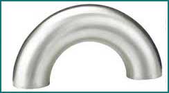 	Duplex steel 180deg long radius elbow