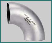 	high nickel alloy 45 short radius elbow